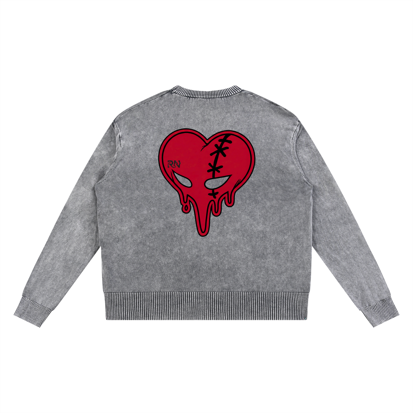 Mineral Washed Oversized Sweater
