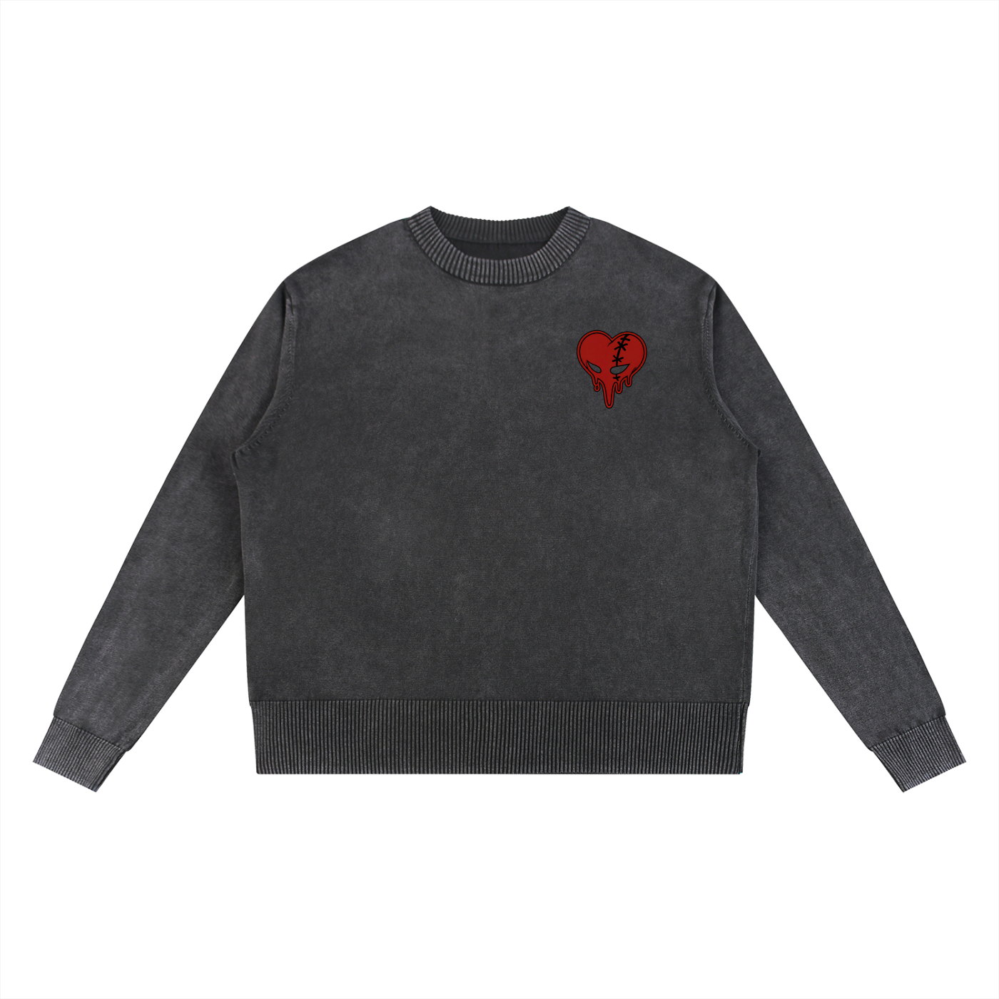 Mineral Washed Oversized Sweater