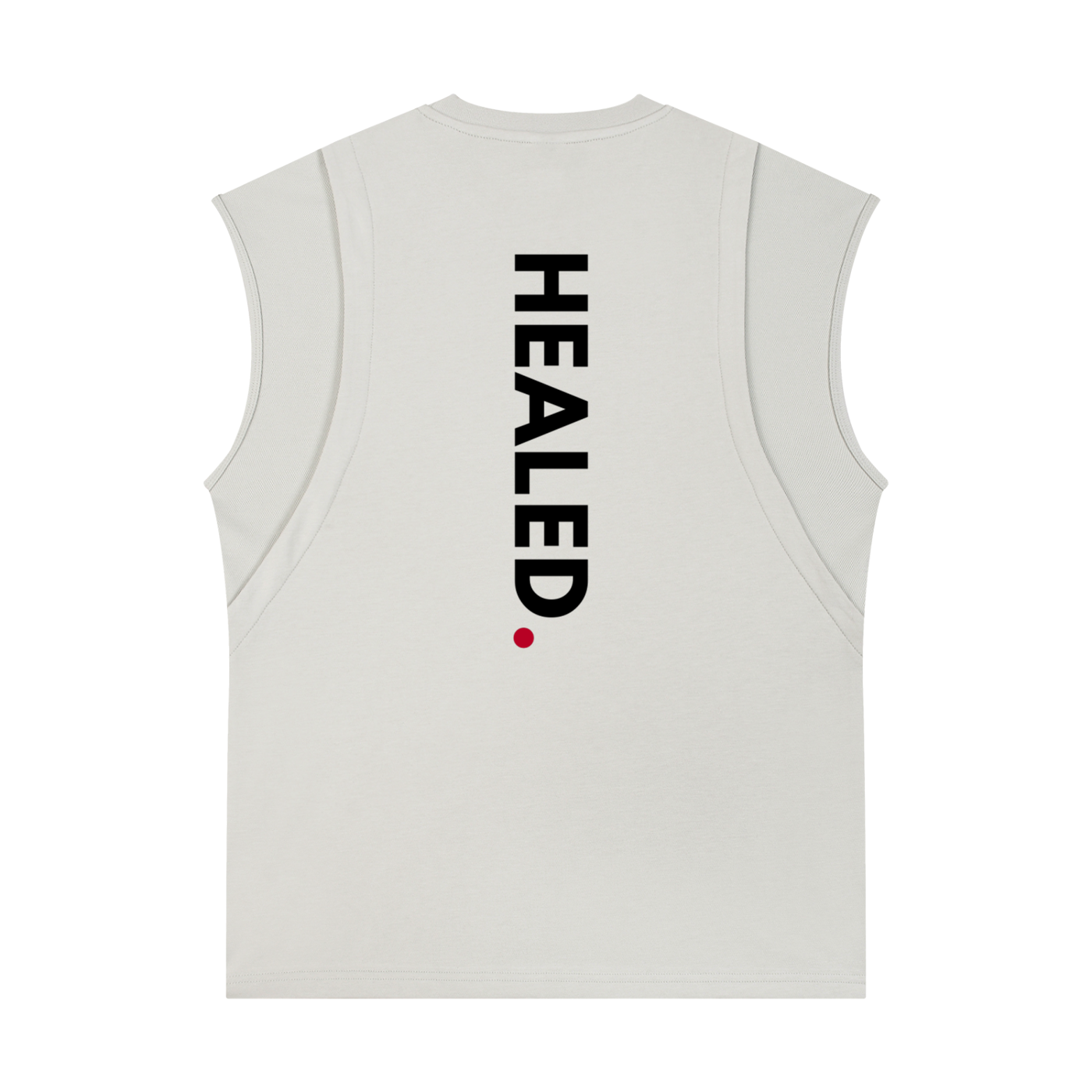 ST-19 Spliced Panel Sleeveless Tee