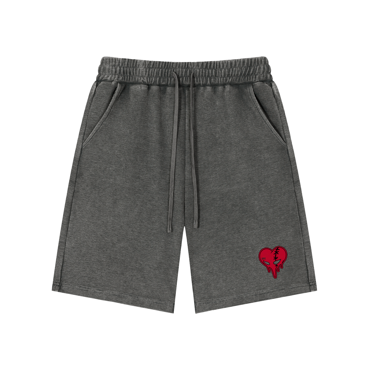 Mineral Washed Waffle Shorts
