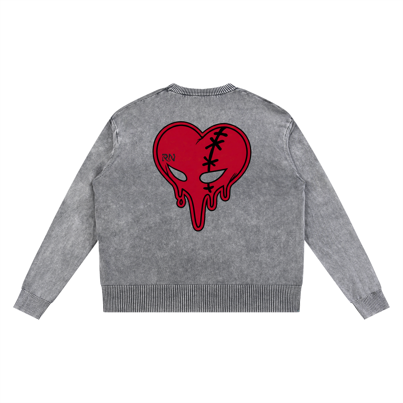 Mineral Washed Oversized Sweater