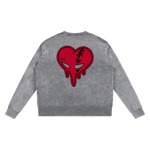 Mineral Washed Oversized Sweater