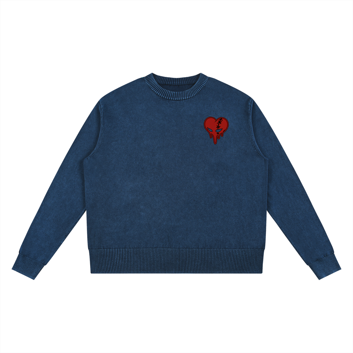 Mineral Washed Oversized Sweater