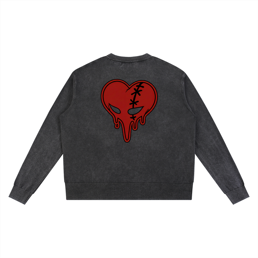 Mineral Washed Oversized Sweater