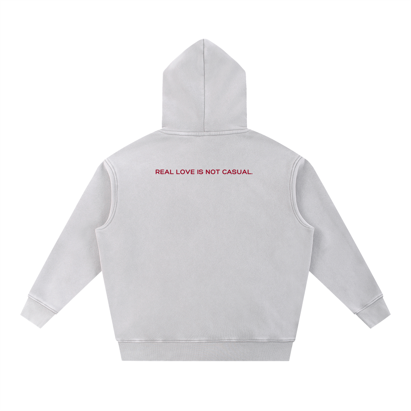 Snow Washed Fleece Oversized Hoodie