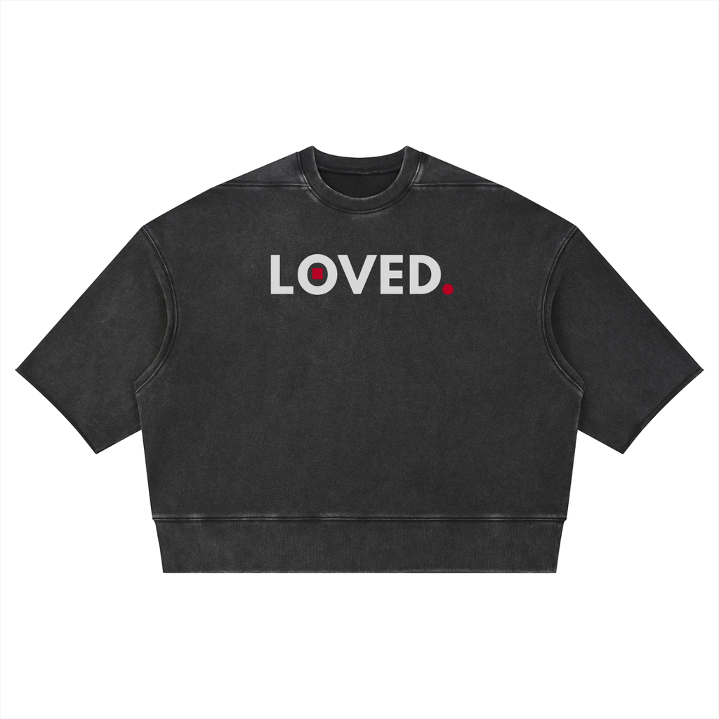 Mineral Washed Boxy Shirt