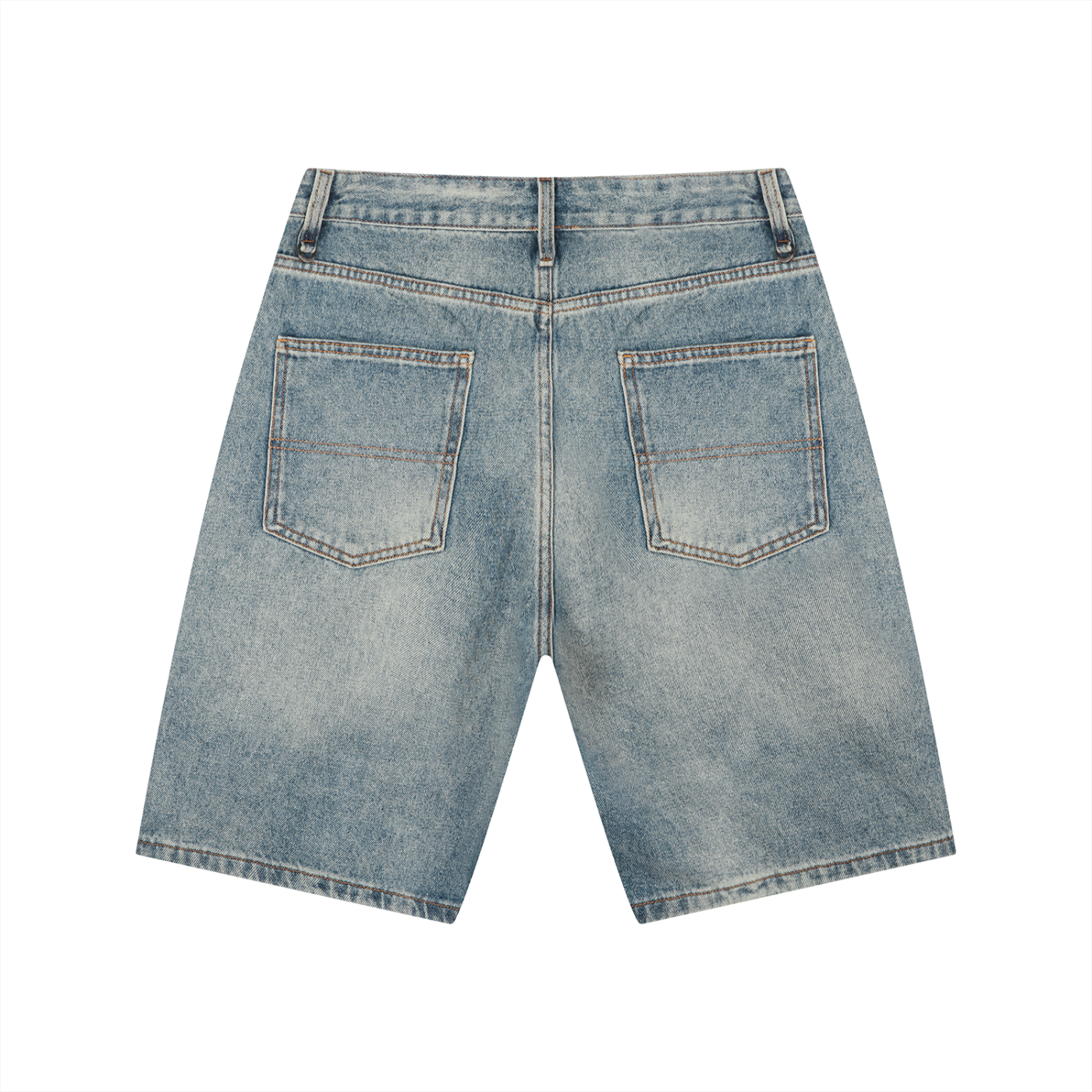 Vintage Washed Denim Shorts