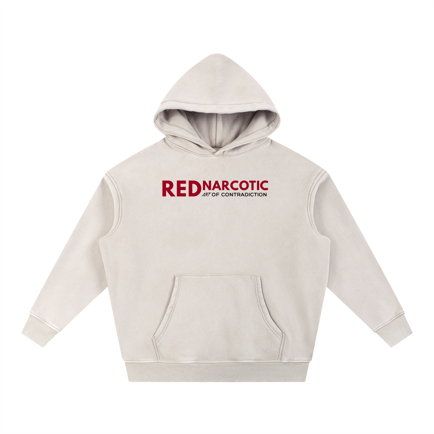 Snow Washed Fleece Oversized Hoodie