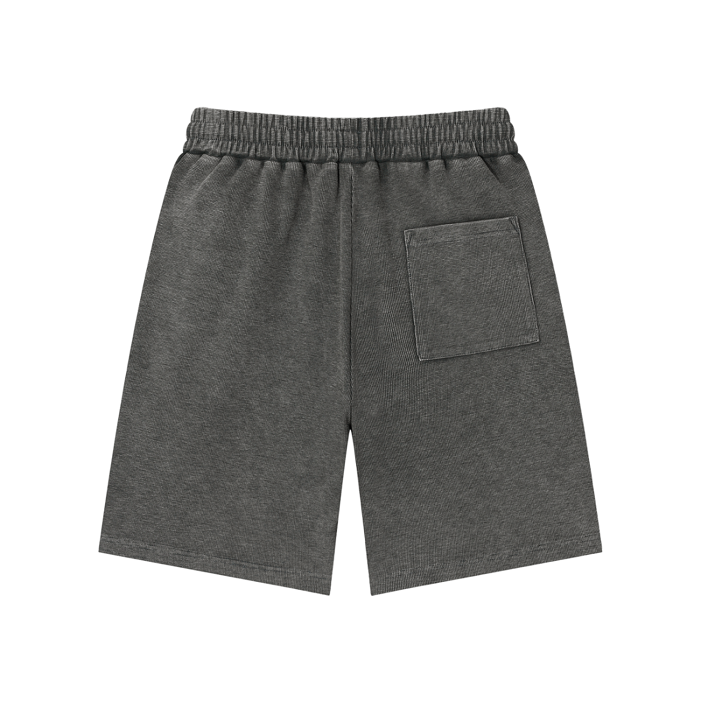 Mineral Washed Waffle Knit Shorts