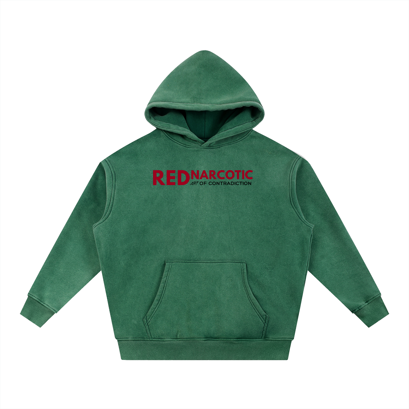 Snow Washed Fleece Oversized Hoodie