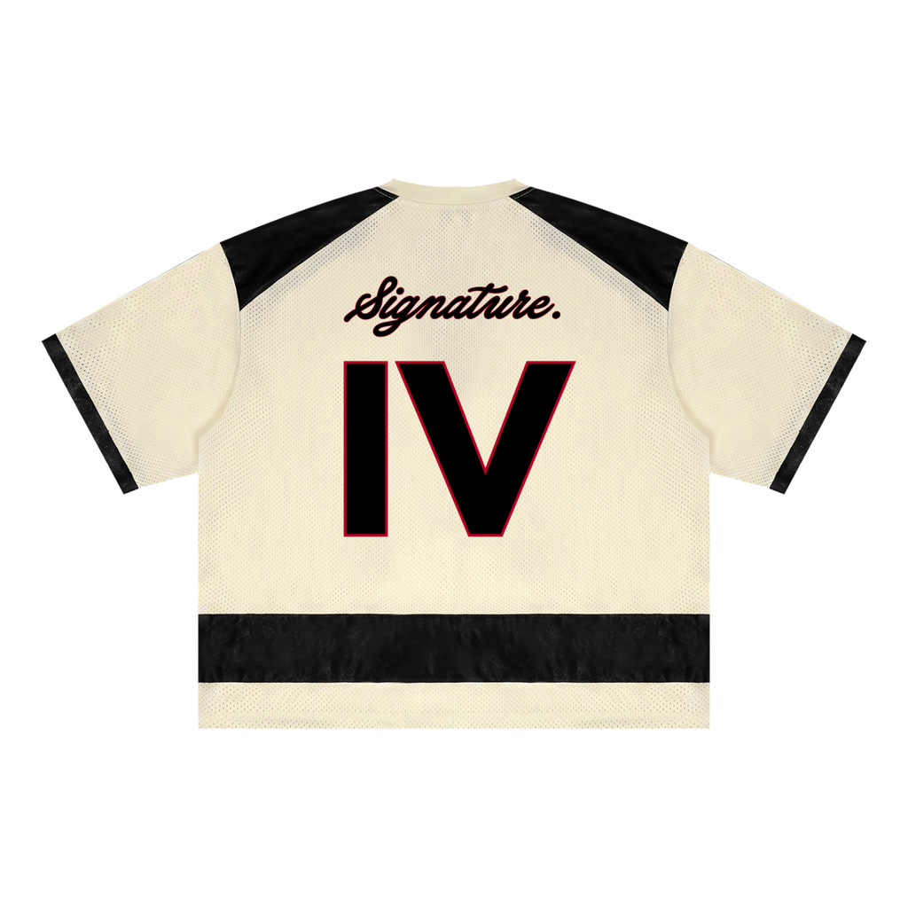 IV Signature Mesh Boxy Shirt