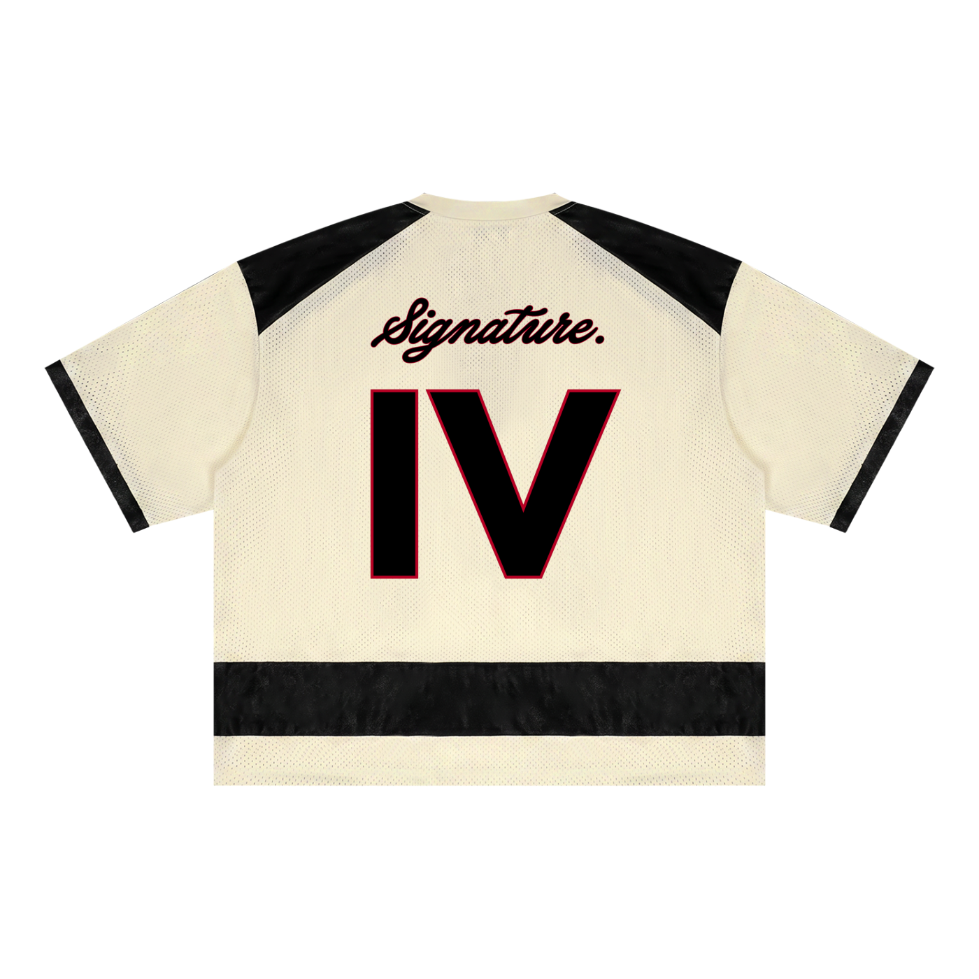 IV Signature Mesh Boxy Shirt