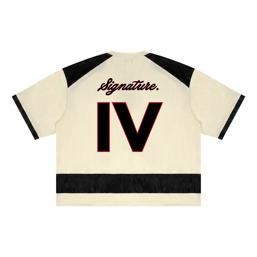 IV Signature Mesh Boxy Shirt