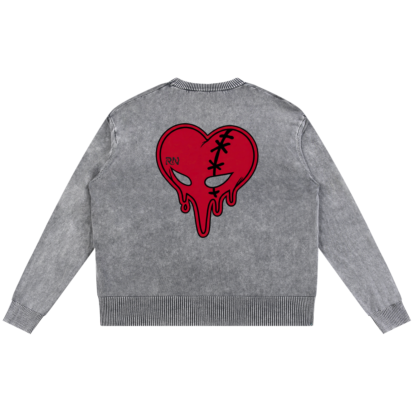 LH-52 Mineral Washed Sweater