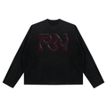 Vintage Washed Waffle Boxy Longsleeve T-Shirt
