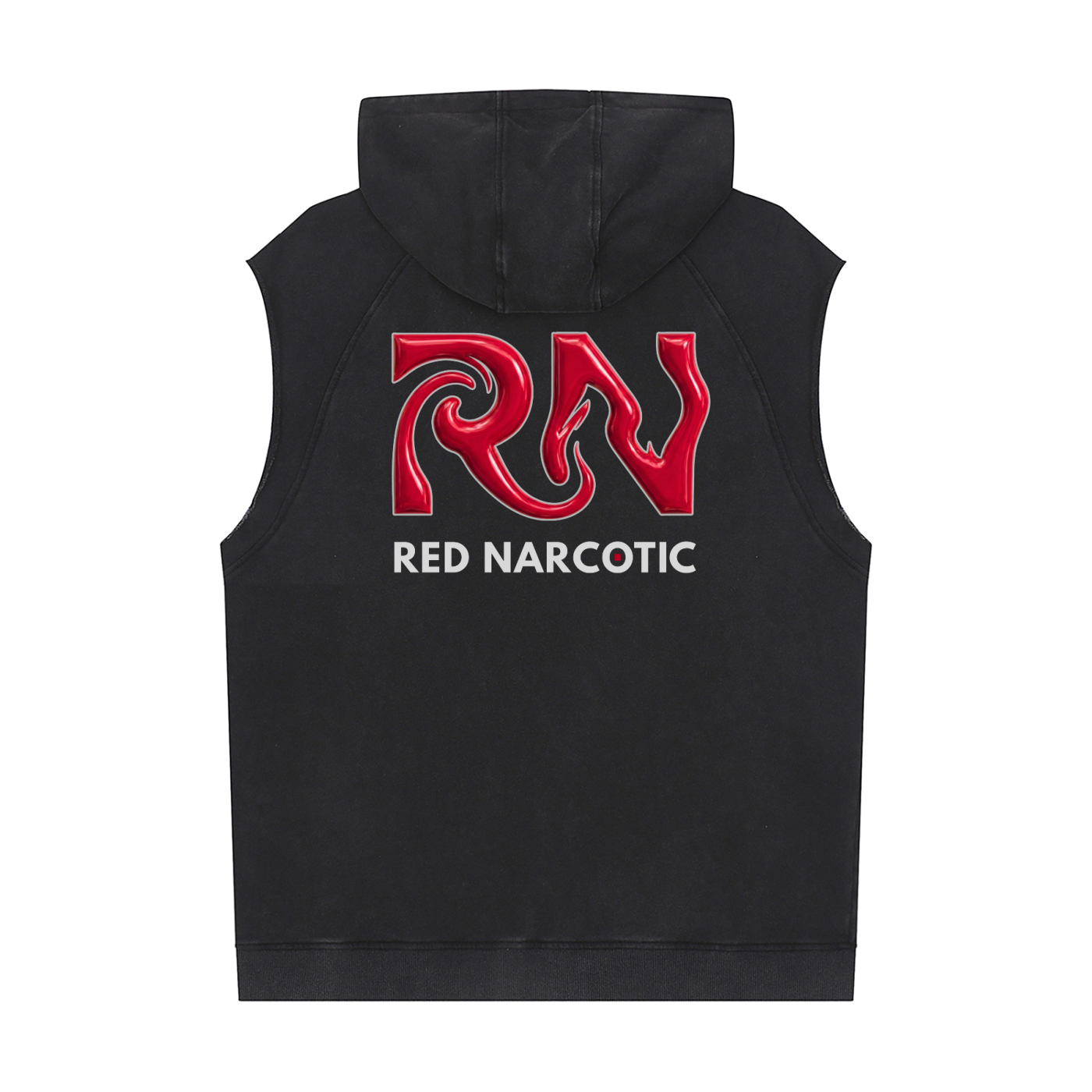 ST-41 Snow Washed Sleeveless Hoodie