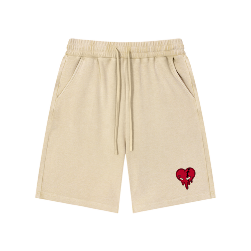 LH-22 Mineral Washed Waffle Shorts