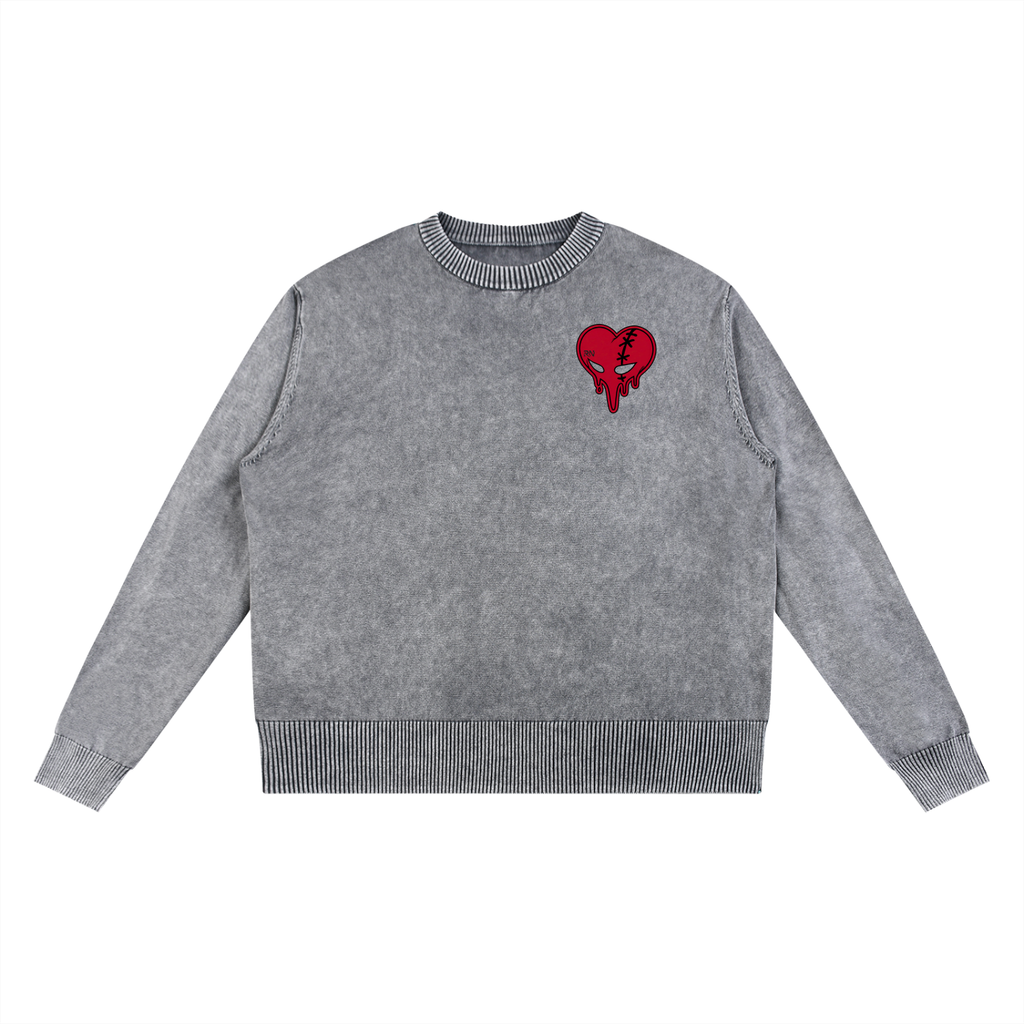 Mineral Washed Oversized Sweater
