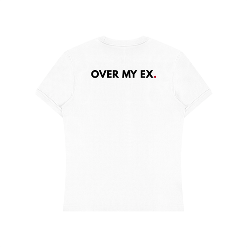 "OVER MY EX" Heavyweight Essential T-Shirt