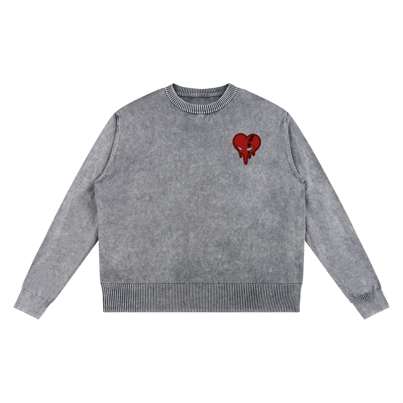 Mineral Washed Oversized Sweater
