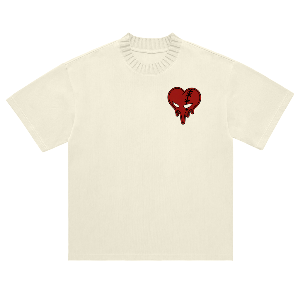 Heavyweight Knitted Round Neck T-Shirt
