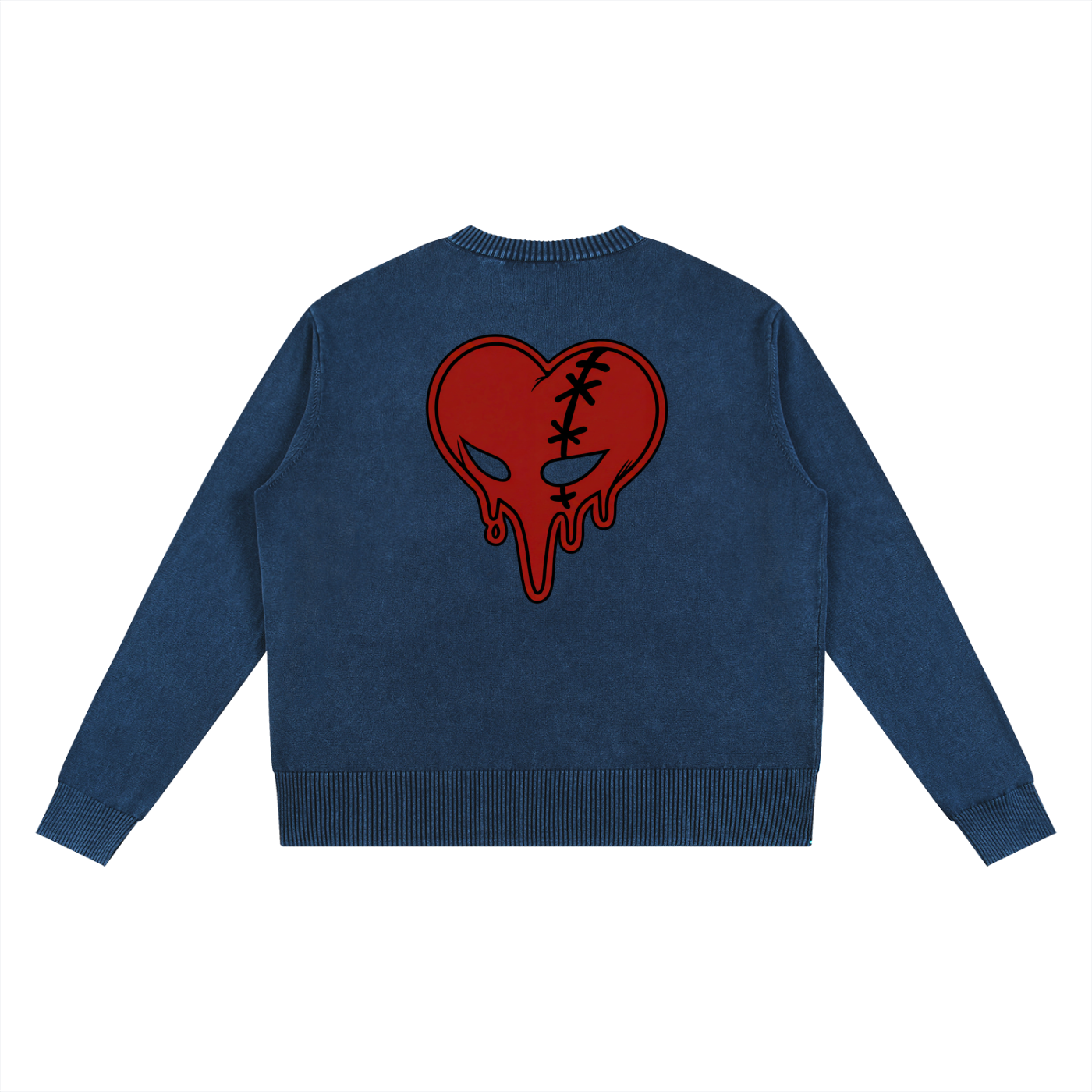 Mineral Washed Oversized Sweater