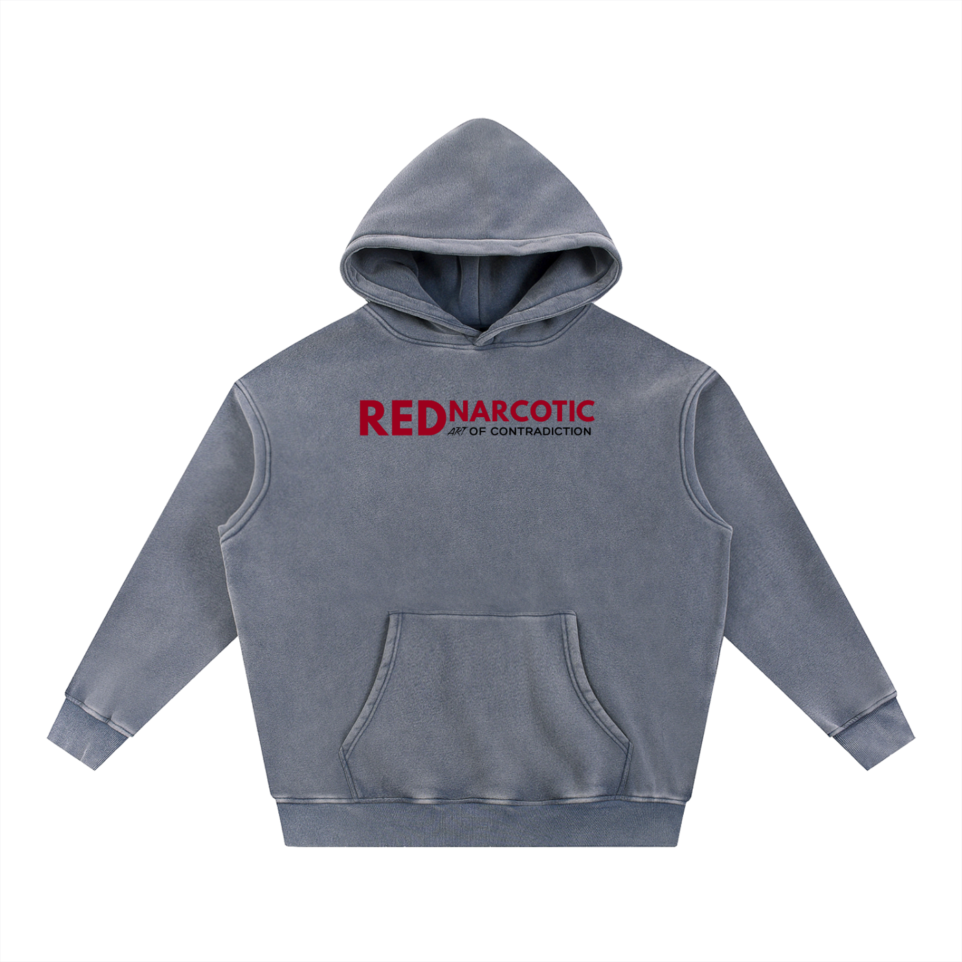 Snow Washed Fleece Oversized Hoodie