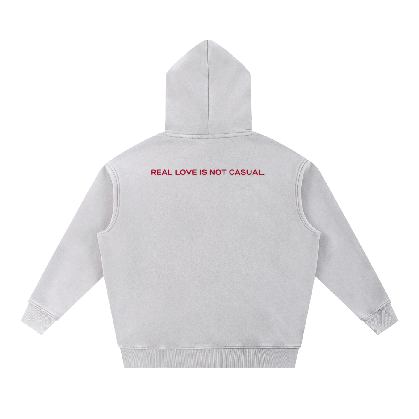 Snow Washed Fleece Oversized Hoodie