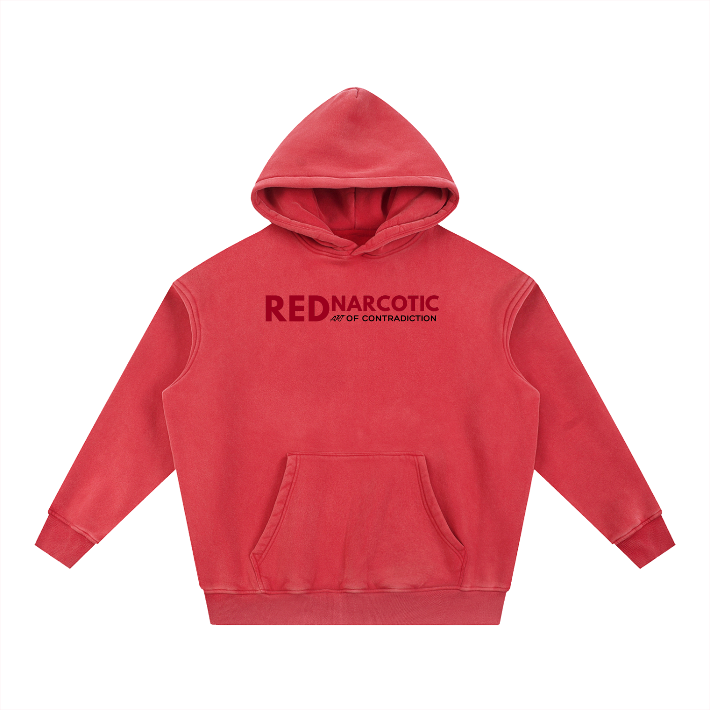 Snow Washed Fleece Oversized Hoodie