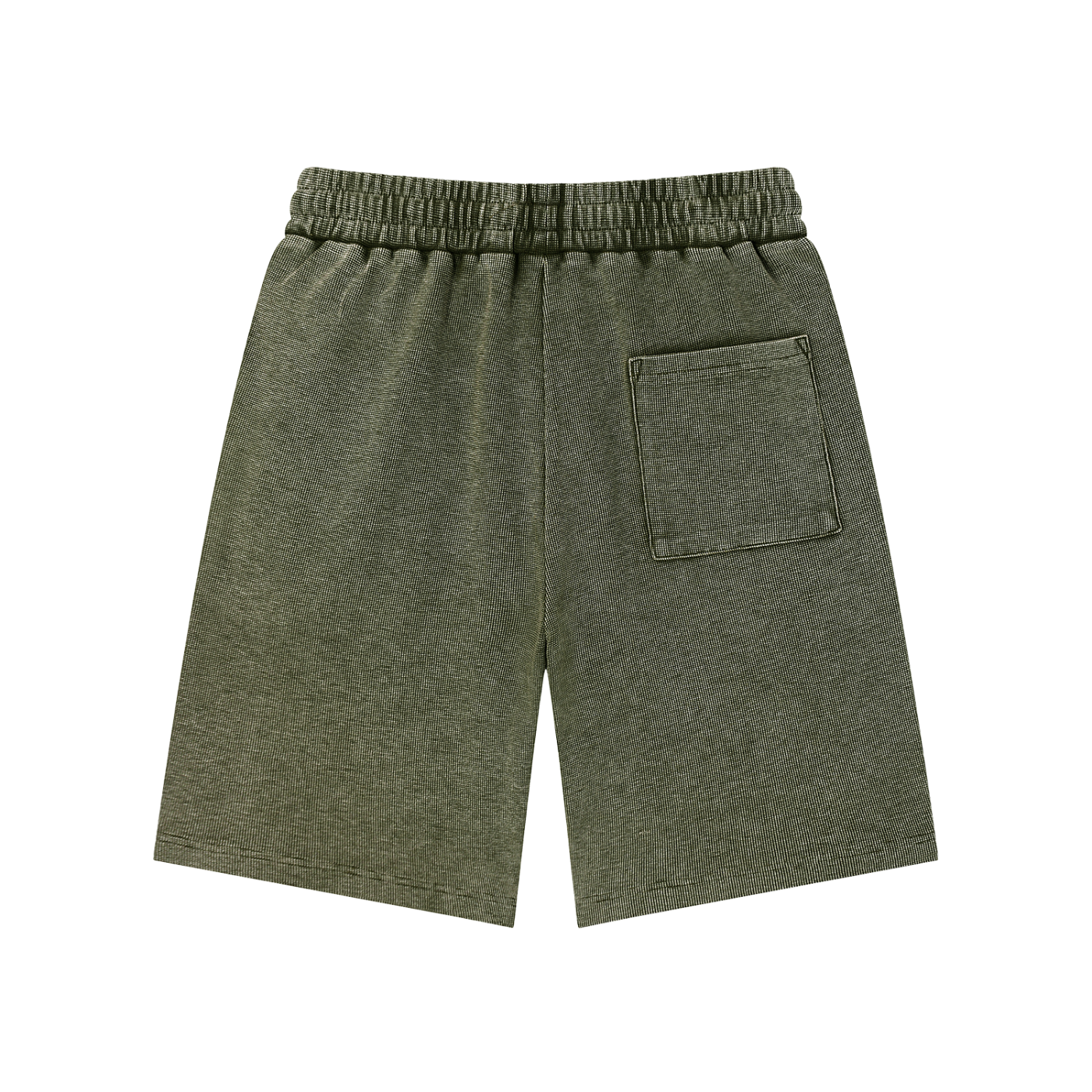 Mineral Washed Waffle Knit Shorts