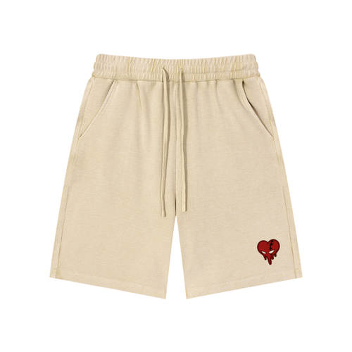 Mineral Washed Waffle Knit Shorts