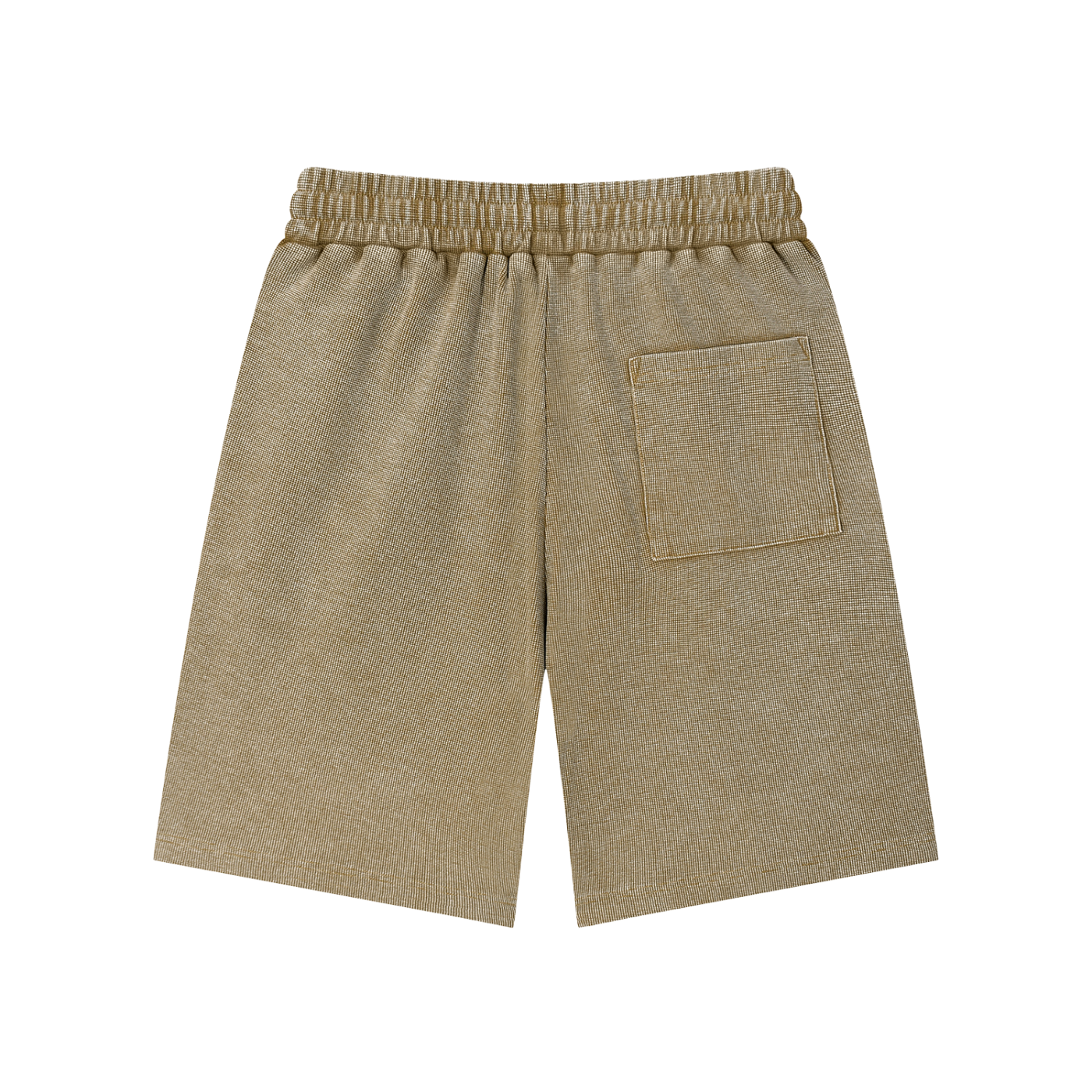 Mineral Washed Waffle Knit Shorts