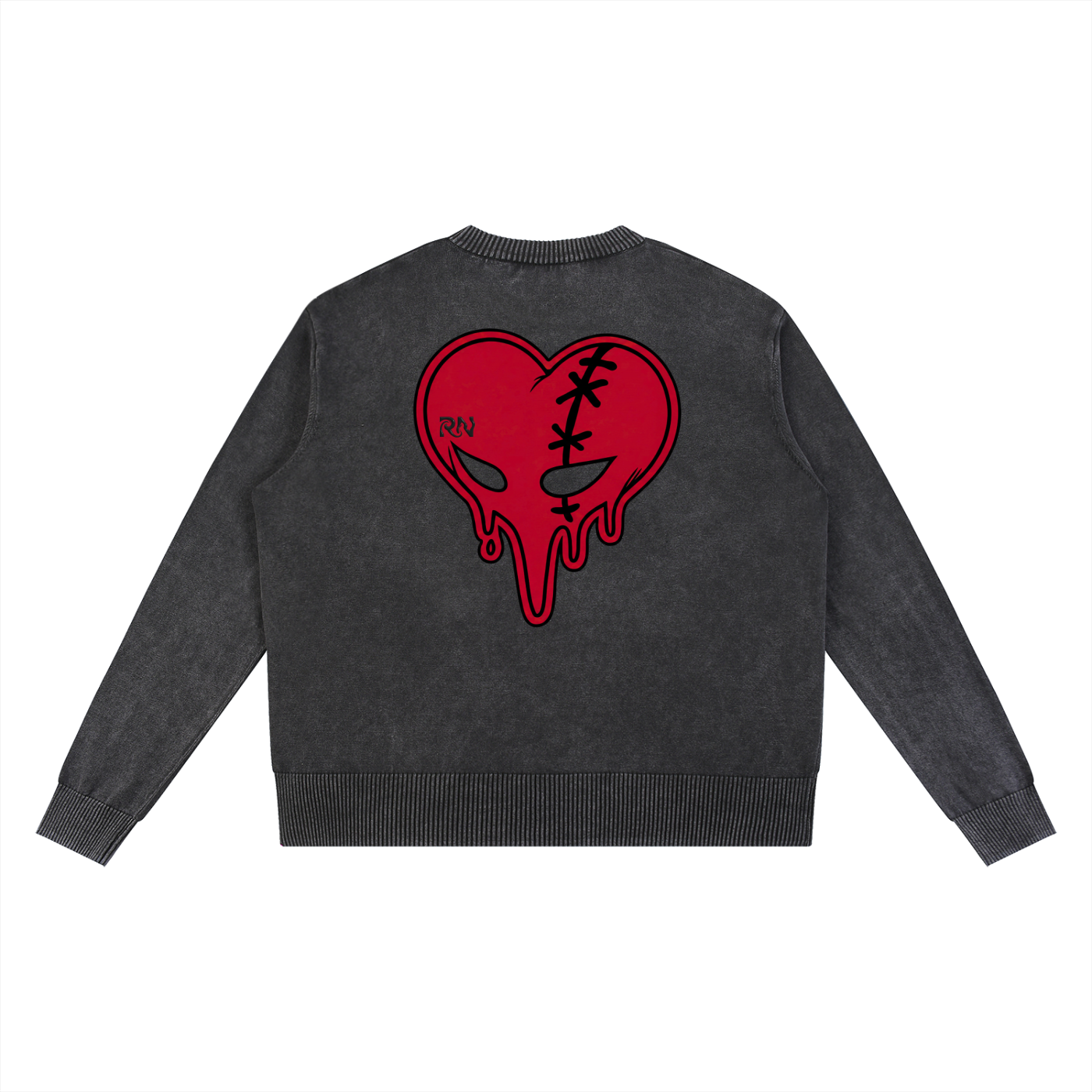 Mineral Washed Oversized Sweater