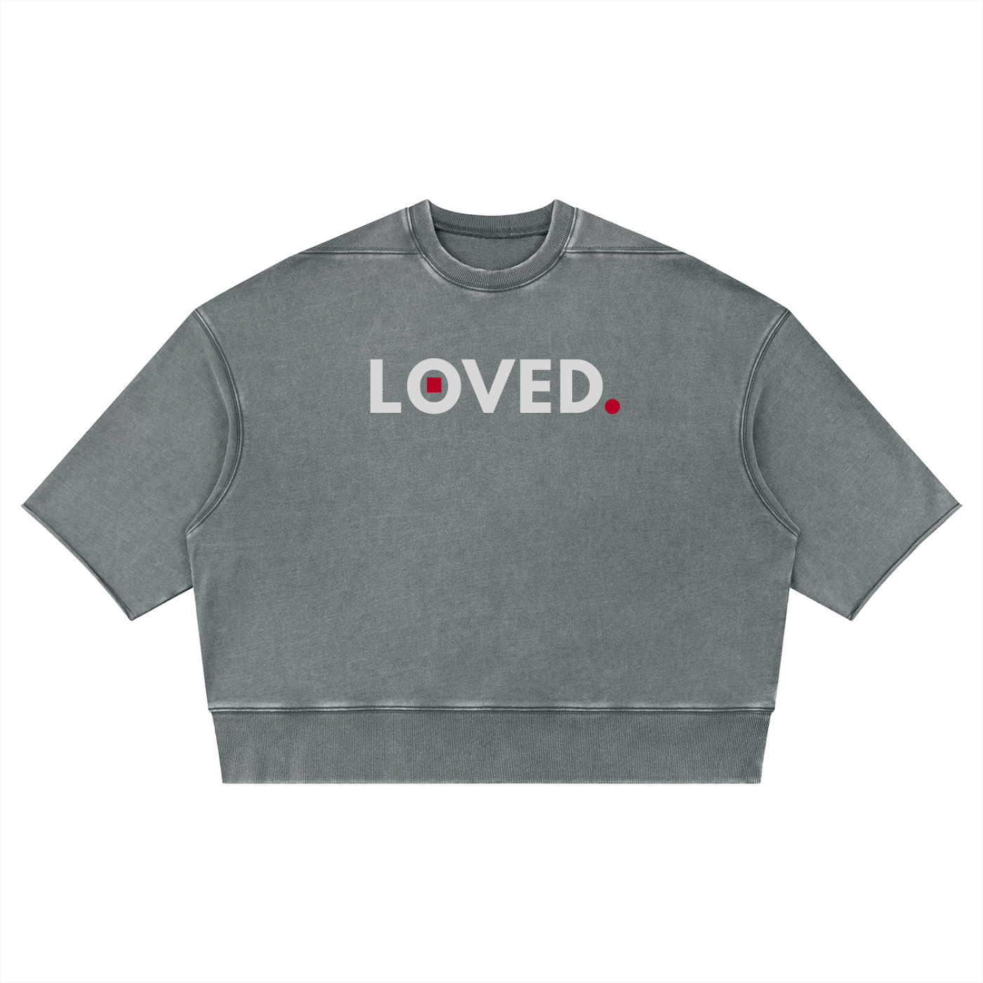 Mineral Washed Boxy T-Shirt